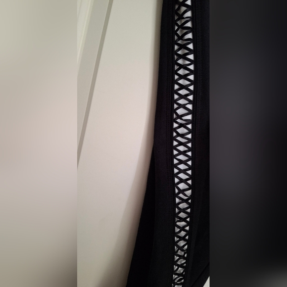 Lyseé NWT strech pants med with white line hi-waist yoga longwear run walk hike - Picture 7 of 9